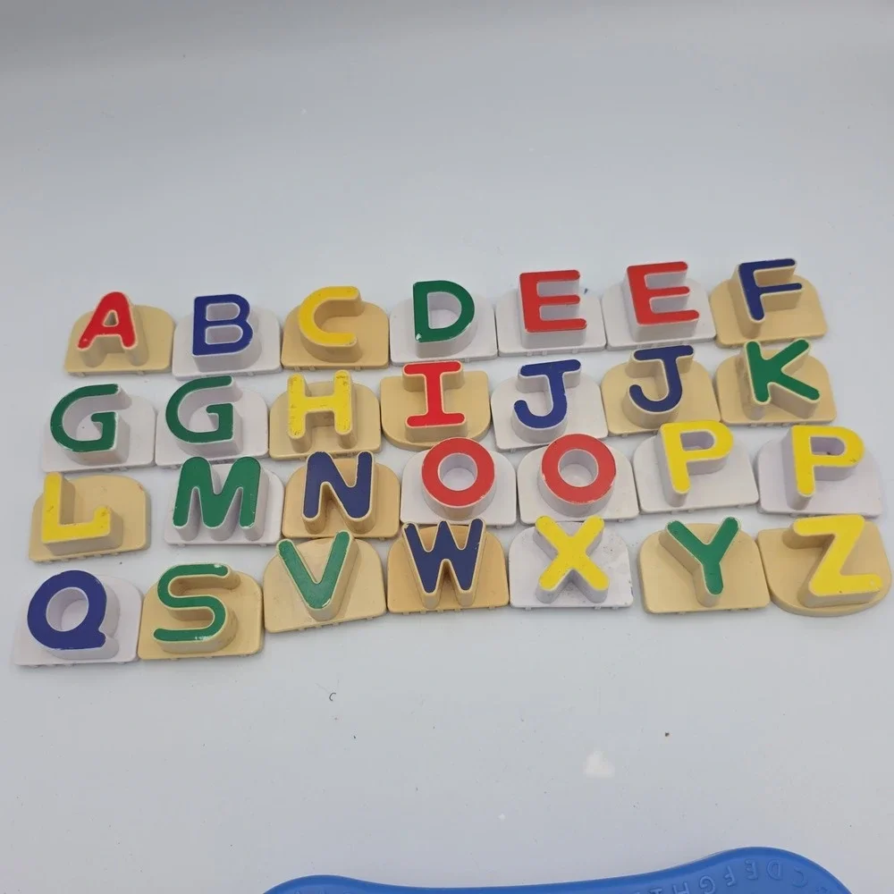 Leap Frog WORD WHAMMER Fridge Phonics Set Magnetic Alphabet ABC's WORKS See Pics